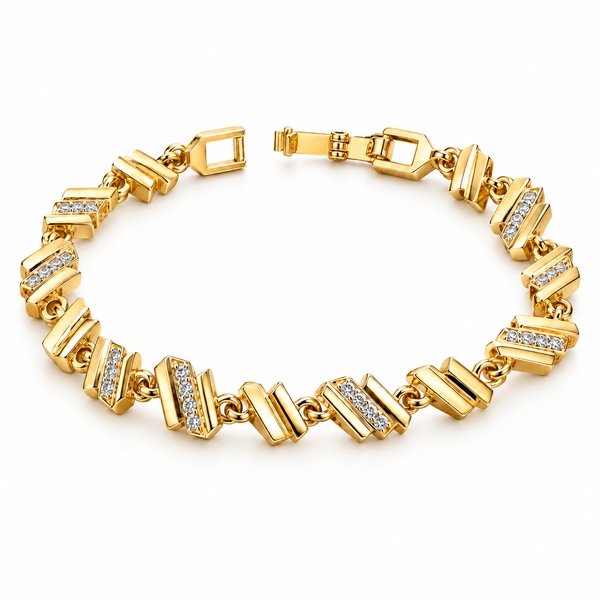 Zig Studded Bracelet