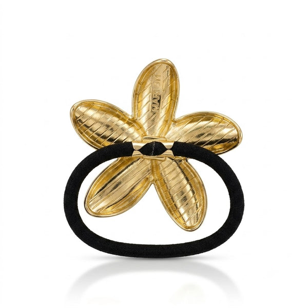 Flora Metal Hair Band hair barrette worn on model – styled for women
