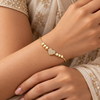 Studded Heart Beads Bracelet