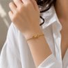 Bow Half Studded Bracelet