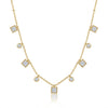 Cube Crystal Chime Necklace