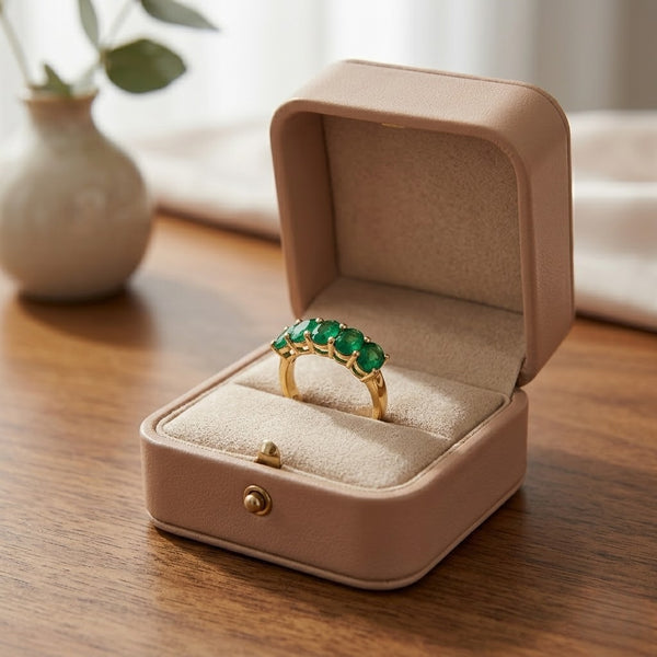 Opal Green Ring