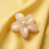 Belle Flower Claw Clip- Set of 3 hair claw clip – alternate angle