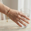 Orange Tulip Bracelet - Adjustable