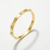 Sculpt Gold Bracelet