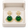 Emerald Orbit Earring