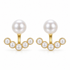 Pearl Arc Earrings