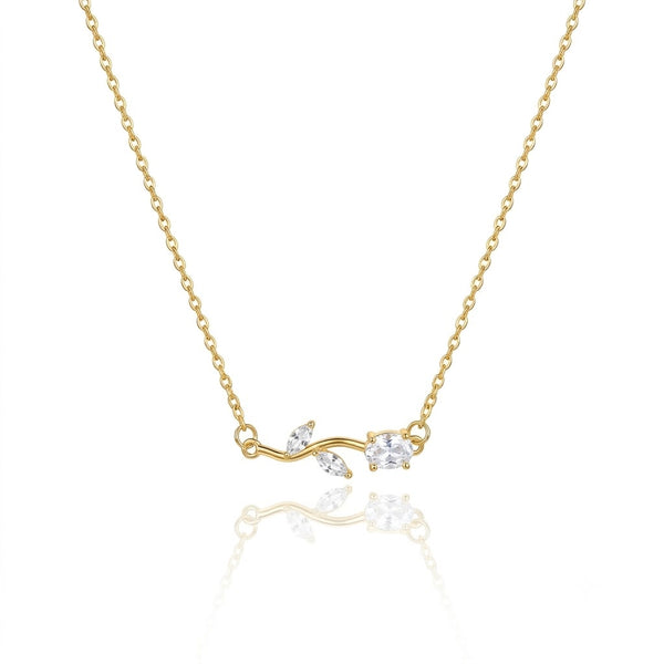Crystal Tulip Necklace