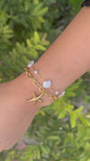 Shell Struck Chain Bracelet